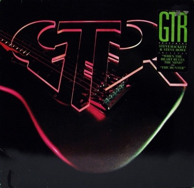 GTR - GTR (Album, 1986): oprawa graficzna przedniej okładki
