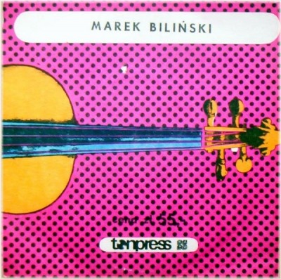 Marek Biliński - Dom w Dolinie Mgieł (Singiel, Winyl, 7", 45 RPM, ℗ © 1983): oprawa graficzna przedniej okładki