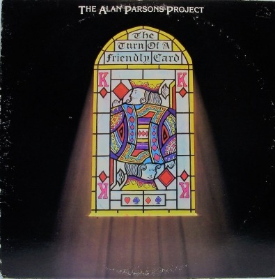 The Alan Parsons Project - The Turn Of A Friendly Card (Album, 1980): oprawa graficzna przedniej okładki