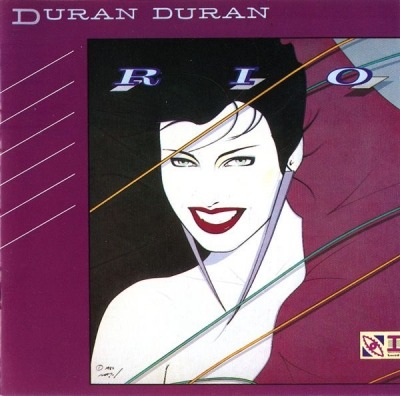 Duran Duran - Rio (Album, 1982): oprawa graficzna przedniej okładki