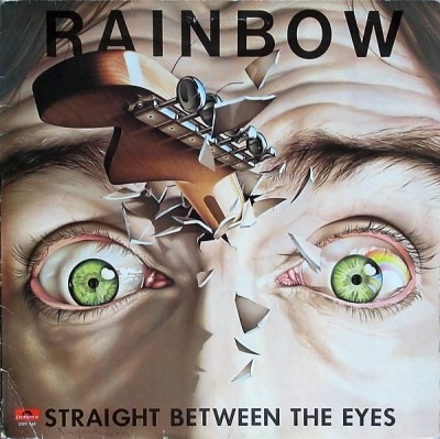 Rainbow - Straight Between The Eyes (Album, 1982): oprawa graficzna przedniej okładki