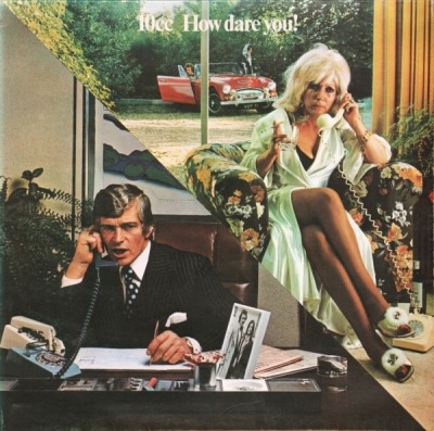 10cc - How Dare You! (Album, Winyl, LP, Stereo, Gatefold , ℗ © 1976): oprawa graficzna przedniej okładki
