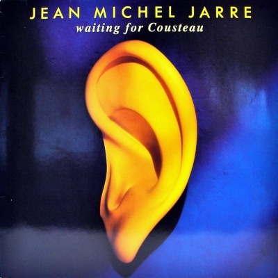 Jean Michel Jarre - Waiting For Cousteau (Album, 1990): oprawa graficzna przedniej okładki