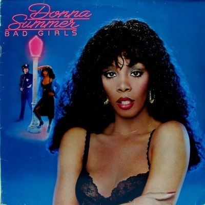 Donna Summer - Bad Girls (Album, 1979): oprawa graficzna przedniej okładki