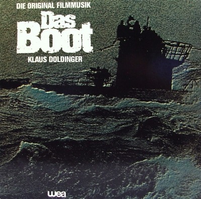 Klaus Doldinger - Das Boot (Die Original Filmmusik) (Album, 1981): oprawa graficzna przedniej okładki