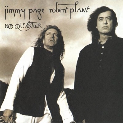 Jimmy Page, Robert Plant - No Quarter: Jimmy Page & Robert Plant Unledded (Album, 1994): oprawa graficzna przedniej okładki