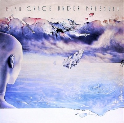 Rush - Grace Under Pressure (Album, 1984): oprawa graficzna przedniej okładki