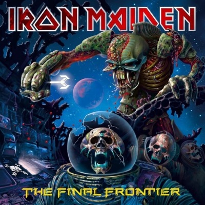 Iron Maiden - The Final Frontier (Album, 2010): oprawa graficzna przedniej okładki
