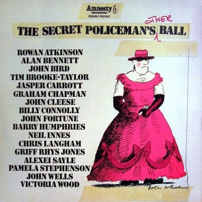 Różni wykonawcy - The Secret Policeman's Other Ball (Album, 1981): oprawa graficzna przedniej okładki
