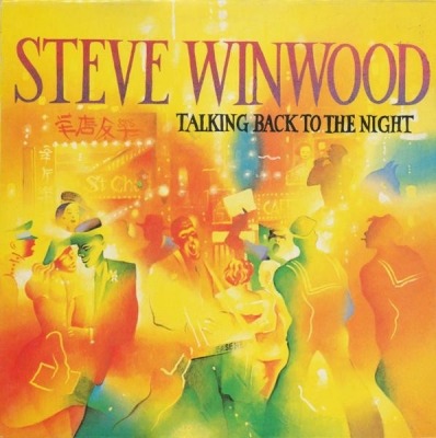 Steve Winwood - Talking Back To The Night (Album, 1982): oprawa graficzna przedniej okładki