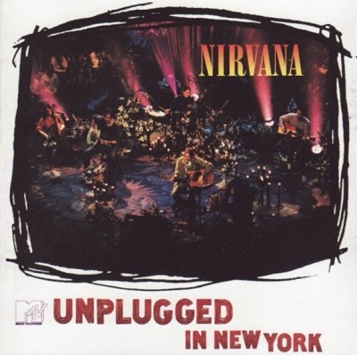 Nirvana - MTV Unplugged In New York (Album, 1994): oprawa graficzna przedniej okładki