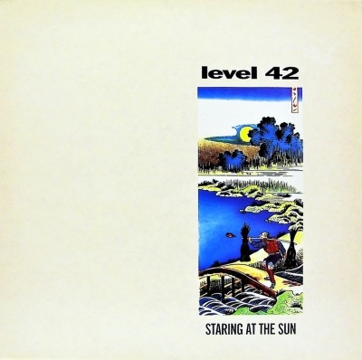 Level 42 - Staring At The Sun (Album, 1988): oprawa graficzna przedniej okładki