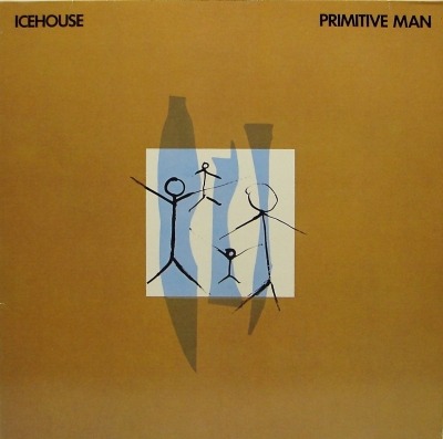 Icehouse - Primitive Man (Album, 1982): oprawa graficzna przedniej okładki