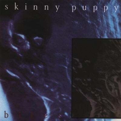 Skinny Puppy - Bites (Album, 1985): oprawa graficzna przedniej okładki