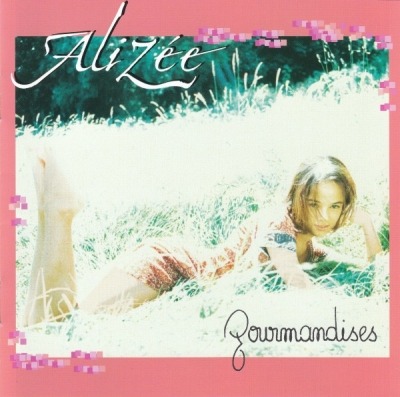 Alizée - Gourmandises (Album, 2000): oprawa graficzna przedniej okładki