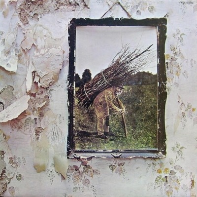 Led Zeppelin - IV (Album, 1971): oprawa graficzna przedniej okładki