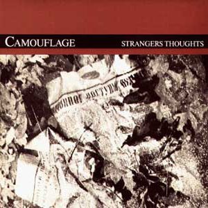 Camouflage - Strangers Thoughts (Singiel, 1988): oprawa graficzna przedniej okładki