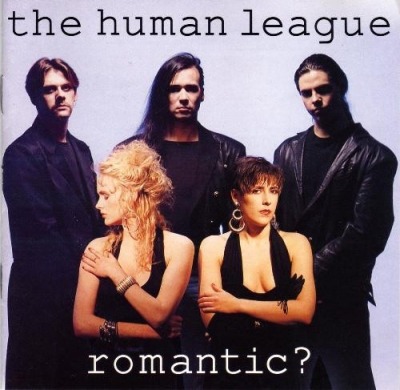 The Human League - Romantic? (Album, 1990): oprawa graficzna przedniej okładki