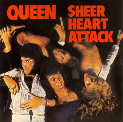 Sheer Heart Attack - Queen (Winyl, LP, Album, Reedycja, Remastering, ½ Speed, 180 Gram, ℗ 1974 © 25 Wrz 2015 Europa, Virgin EMI Records #00602547202680, 4720268) - przód główny