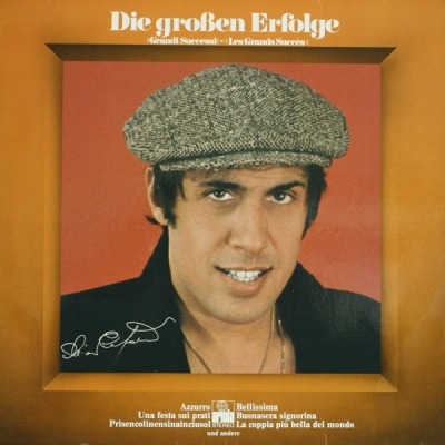 Die Großen Erfolge - Adriano Celentano (Winyl, LP, Kompilacja, ℗ © 1974 Niemcy, Ariola #88 839 OT) - przód główny