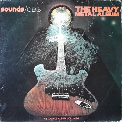 The Heavy Metal Album - Różni wykonawcy (Winyl, LP, Album, Kompilacja, Stereo, ℗ © 1979 Wielka Brytania, Sounds, CBS #SS 4, SS4) - przód główny
