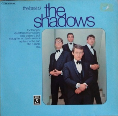 The Best Of The Shadows - The Shadows (2 x Winyl, LP, Kompilacja, Reedycja, Gatefold, ℗ 1972 Niemcy, Columbia, EMI Electrola #1 C 148-04 859/860) - przód główny