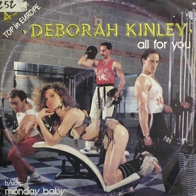 All For You - Deborah Kinley (Singiel, Winyl, 12", 45 RPM, ℗ © 1985 Włochy, Atlantide Music #AMIX 5007) - przód główny