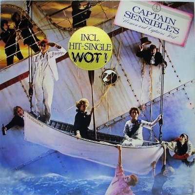Women And Captains First - Captain Sensible (Winyl, LP, Album, ℗ © 1982 Europa, A&M Records #AMLH 68548) - przód główny