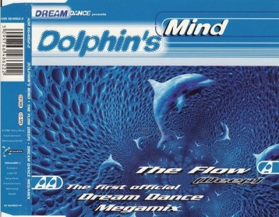 The Flow (Deep) - Dolphin's Mind (CD, Maxi-Singiel, Częściowo zmiksowane, ℗ © 1997 Niemcy, Adrenalin #ADR 664862 2, ADR 664862-2) - przód główny