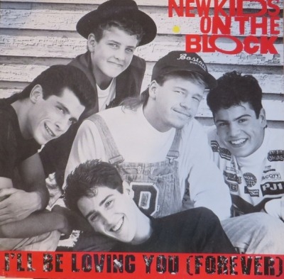 I'll Be Loving You (Forever) - New Kids On The Block (Singiel, Winyl, 12", 45 RPM, ℗ © 1989 Holandia, CBS #654863 6) - przód główny