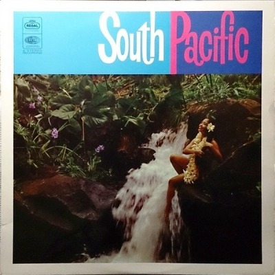 South Pacific - Rodgers & Hammerstein (Album, Winyl, LP, Stereo, ℗ 1965 © 1966 Wielka Brytania, Regal #SREG 1004) - przód główny