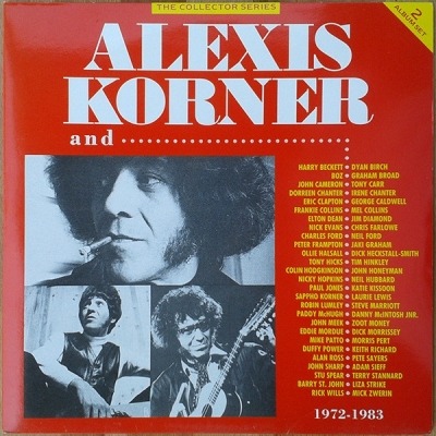 Alexis Korner And... 1972 - 1983 - Alexis Korner (2 x Winyl, LP, Kompilacja, Remastering, Stereo, ℗ © 1988 Wielka Brytania, Castle Communications #CCSLP 192) - przód główny