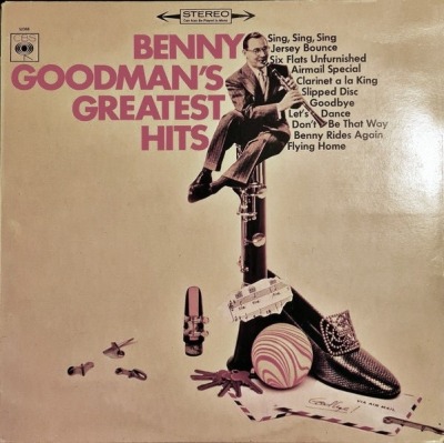 Benny Goodman's Greatest Hits - Benny Goodman (Winyl, LP, Kompilacja, Repress, ℗ 1966 Europa, CBS #52368, CBS S 52368, CBS 52368) - przód główny