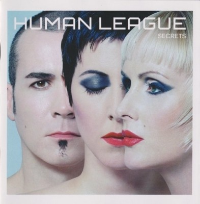 The Human League - Secrets (Album, 2001): oprawa graficzna przedniej okładki