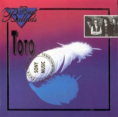 Best Ballads - Toto (CD, Kompilacja, Promocyjne, ℗ © 1995 Francja, Columbia #478182 2, COL 478182 2) - przód główny
