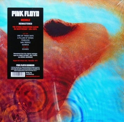Meddle - Pink Floyd (Winyl, LP, Album, Reedycja, Remastering, Stereo, 180g, Gatefold, ℗ 1971 © 23 Wrz 2016 Europa, Pink Floyd Records #PFRLP6, 0190295997076) - przód główny