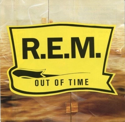 Out of Time - R.E.M. (CD, Album, Repress, ℗ 1991 © 1999 Europa, Warner Bros. Records #7599-26496-2, 9 26496 -2) - przód główny