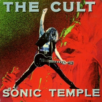 The Cult - Sonic Temple (Album, 1989): oprawa graficzna przedniej okładki