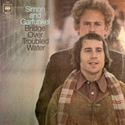 Bridge Over Troubled Water - Simon And Garfunkel (Winyl, LP, Album, ℗ © 1970 Wielka Brytania, CBS #63699, S 63699, KCS 9914) - przód główny