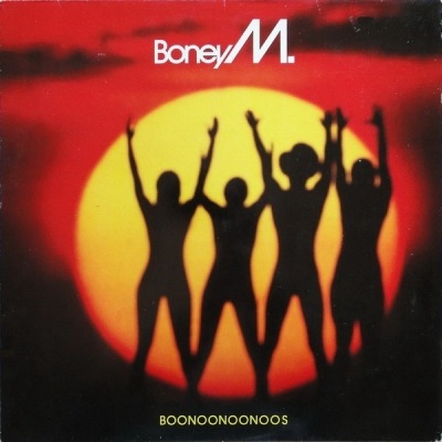 Boonoonoonoos - Boney M. (Winyl, LP, Album, Half-Speed Mastered , ℗ © 1 Lis 1981 Niemcy, Hansa, Hansa International #203 888, 203 888-320) - przód główny