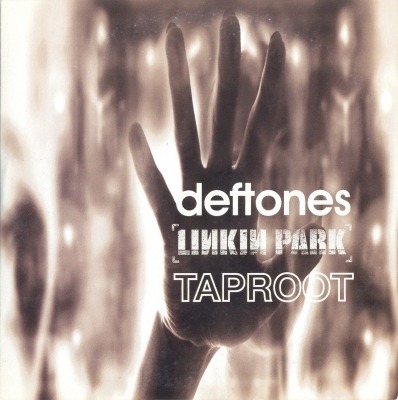 Deftones, Linkin Park & Taproot Sampler - Deftones / Linkin Park / Taproot (Album, CD, Promocyjne, Sampler, ℗ © 2001 Niemcy, Warner Music #PRO2408) - przód główny