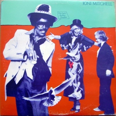 Don Juan's Reckless Daughter - Joni Mitchell (2 x Winyl, LP, Album, ℗ 1977 © 1978 Wielka Brytania, Asylum Records #K63003, K 63003, BB-701) - przód główny