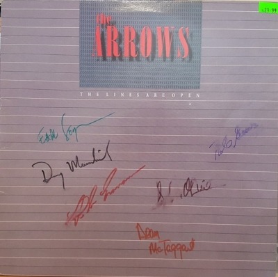 The Lines Are Open - The Arrows (Winyl, LP, Album, ℗ © 1985 Kanada, A&M Records #SP9119) - przód główny