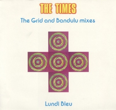 Lundi Bleu - The Times (Singiel, Winyl, 12", 45 RPM, ℗ © 1992 Wielka Brytania, Creation Records #CRE 114T) - przód główny