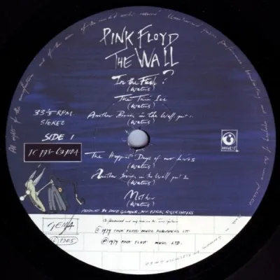 Pink Floyd The Wall 1979年リリース Pink Floyd, The Wall (1979) Antykwariat Domowy