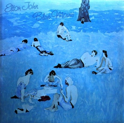 Blue Moves - Elton John (2 x Winyl, LP, Album, ℗ © Paź 1976 Niemcy, The Rocket Record Company, EMI Electrola #1C 188-98 293/94, 1C 188-98293/94) - przód główny