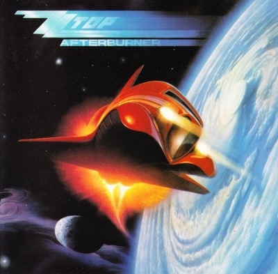 Afterburner - ZZ Top (CD, Album, ℗ 1985 Europa, Warner Bros. Records, Lone Wolf Productions #9 25342-2) - przód główny