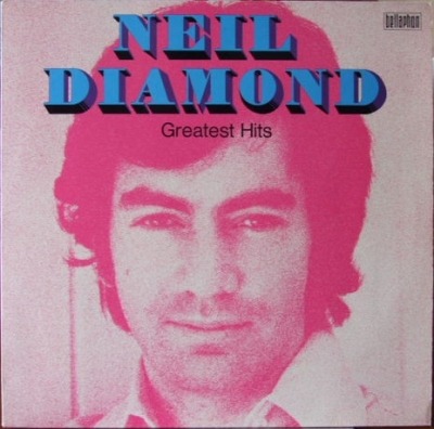 Greatest Hits - Neil Diamond (Winyl, LP, Kompilacja, ℗ © 1970 Niemcy, Bellaphon #BI 1535) - przód główny