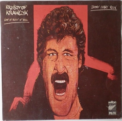 Good Ol' Rock N'Roll - Dobry Stary Rock - Krzysztof Krawczyk (Winyl, LP, Album, Kremowe etykiety, ℗ 1980 © 1981 Polska, Wifon #LP 012, LP-012) - przód główny