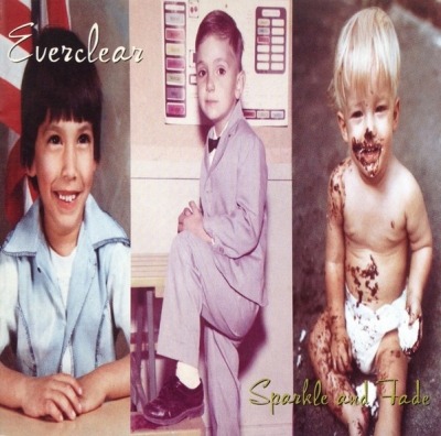 Sparkle And Fade - Everclear (CD, Album, ℗ © 1995 Wielka Brytania i Europa, Capitol Records, Tim/Kerr Records #7243 8 30929 2 5) - przód główny